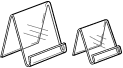 business card easels